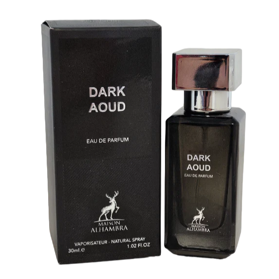 Dark Aoud - Woody Oud - Maison Alhambra - 30 ML - Eau de Parfum - Inspired by Oud Wood Tom Fordz