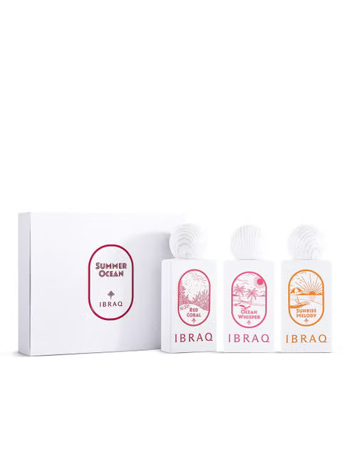 Summer Ocean Bundle Set - Ibrahim al Qurashi - Collection Set 3 x 10 ML Eau de Parfum