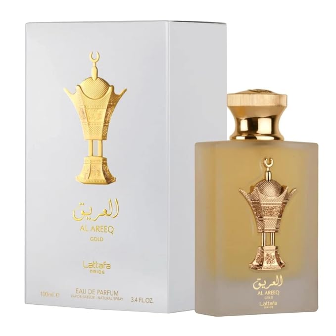 Al Areeq Gold - Lattafa Pride - 100 ML - Eau de Parfum - Inspired by Valentinoz Donna Noir Absolu