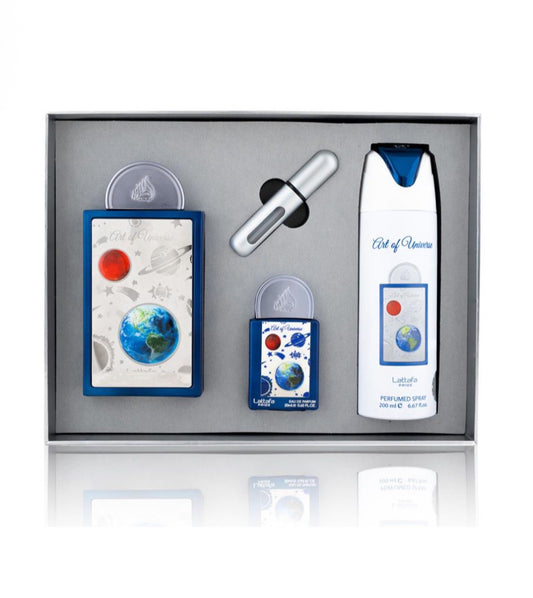 Art of Universe Gift set - Lattafa Pride - 100 ML - Eau de Parfum - Inspired by Blue Talisman Ex Nihiloz