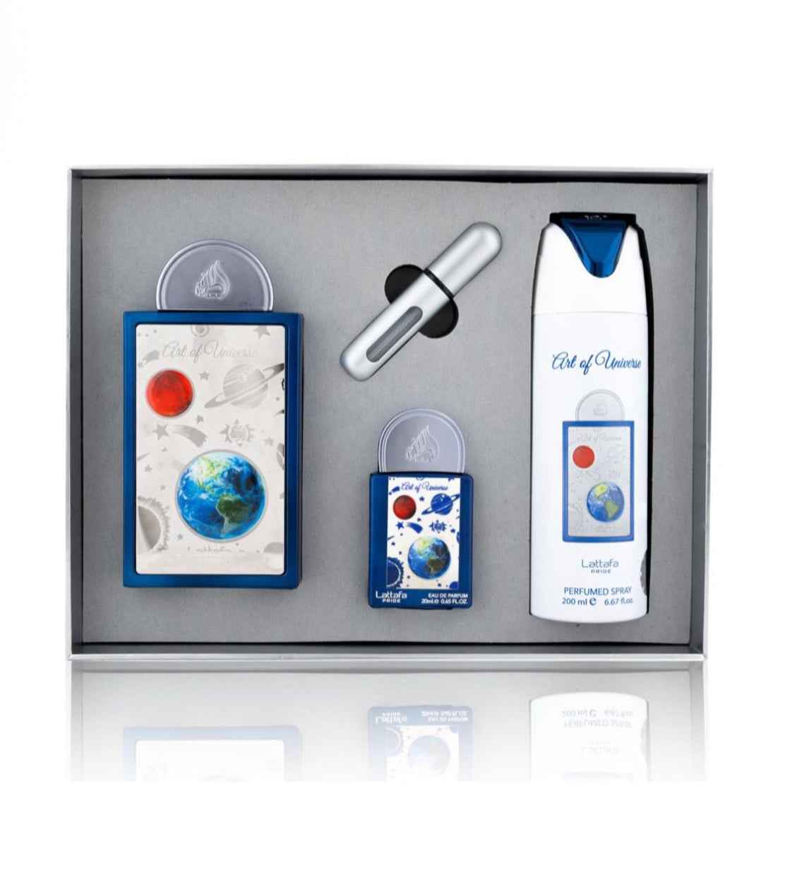 Art of Universe Gift set - Lattafa Pride - 100 ML - Eau de Parfum - Blue Talisman Ex Nihiloz