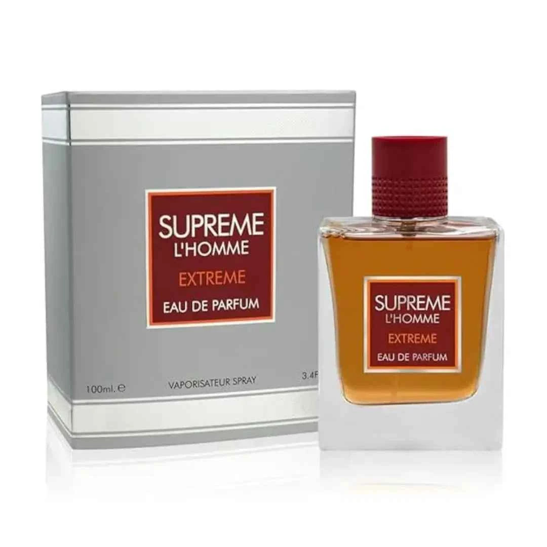 Supreme L'Homme Extreme - Fragrance World - 100 ML - Eau de Parfum - L'Homme Ideal Extreme by Guerlainz