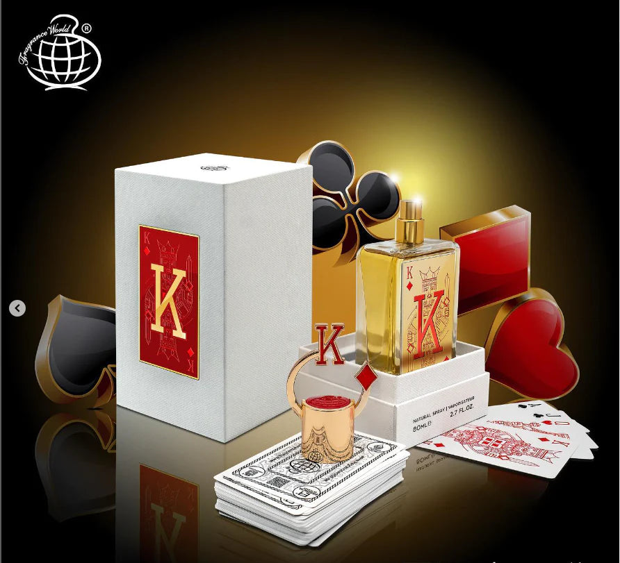 K Kind of Diamonds - Fragrance World - 80 ML - Eau de Parfum - Inspired by Narcos'is Vertus