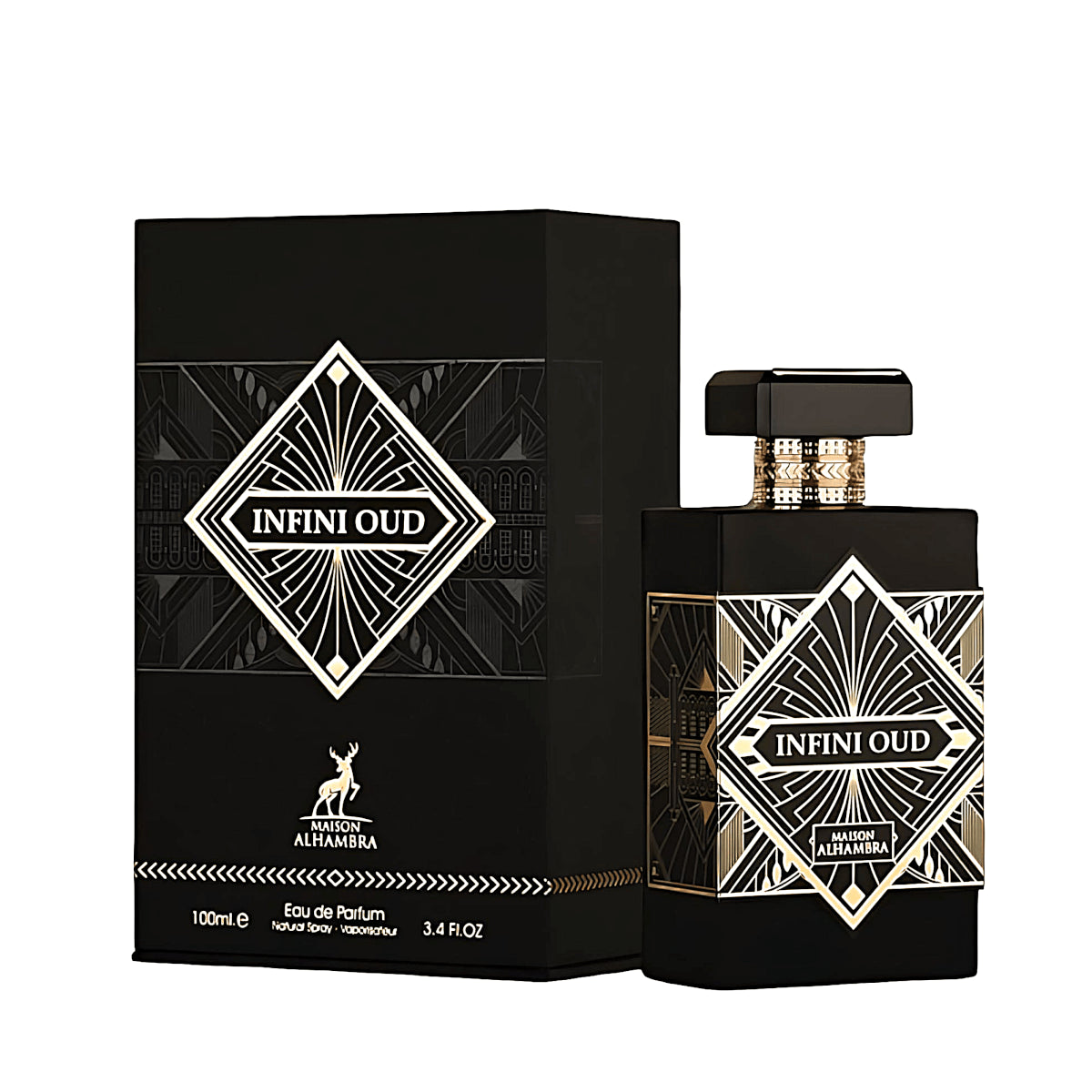 Infini Oud - Maison Alhambra - 100 ML - Eau de Parfum - Inspired by Initioz Oud for Greatness