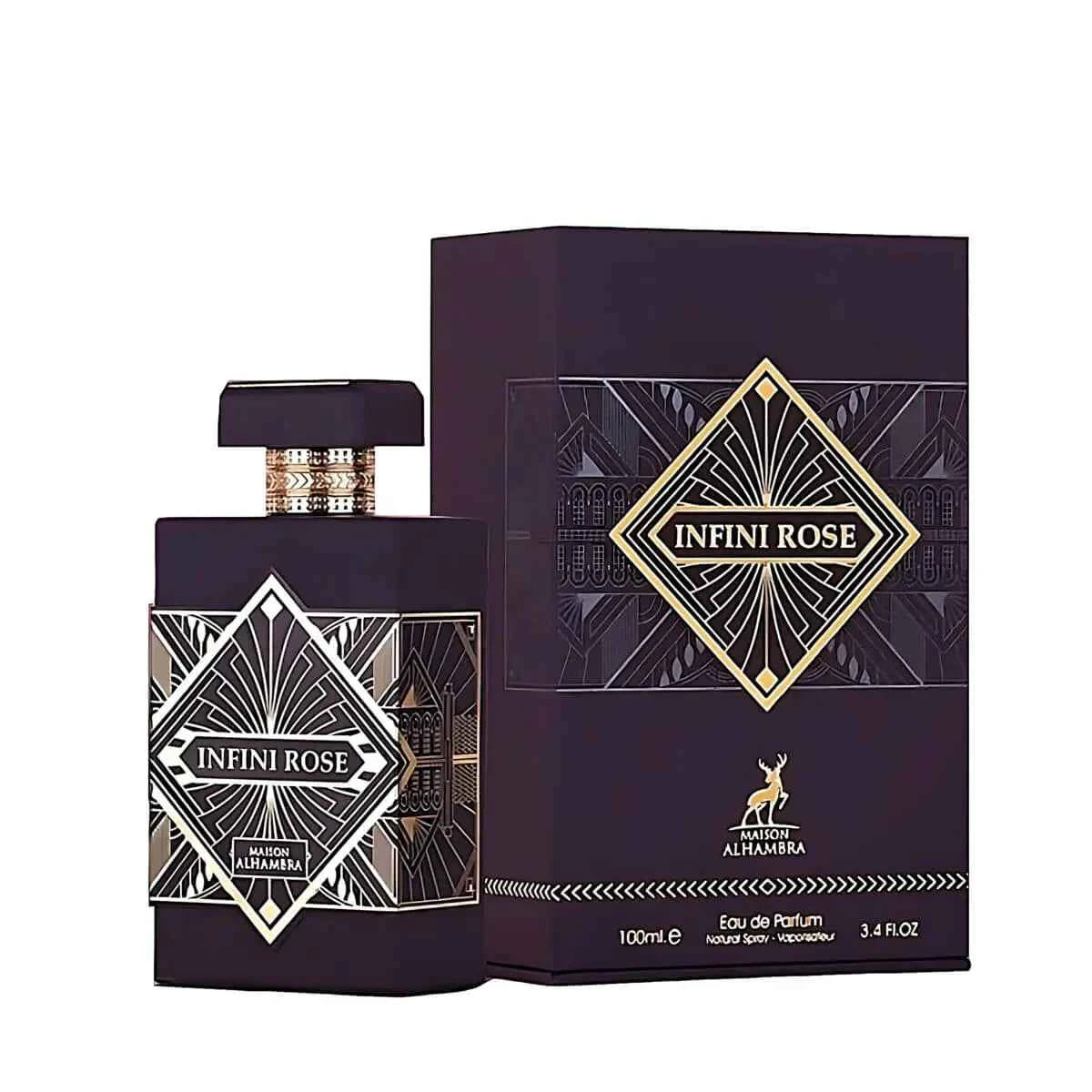 Infini Rose - Maison Alhambra - 100 ML - Eau de Parfum - Initioz Atomic Rose