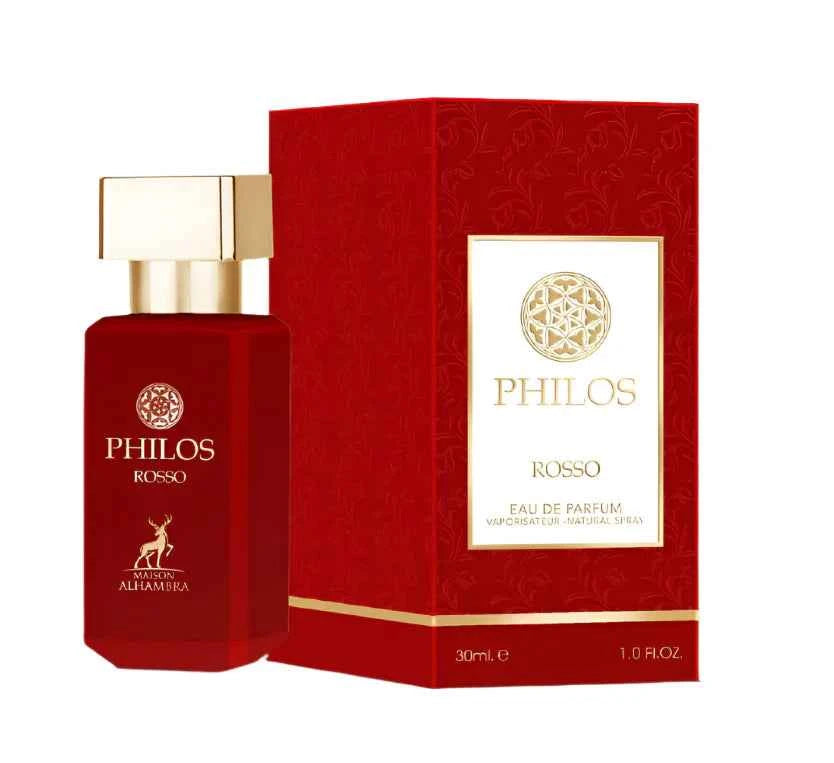 Philos Rosso - Maison Alhambra - 30 ML - Eau de Parfum - Bacca Rouge 540 Maison Francis Kurkdjianz