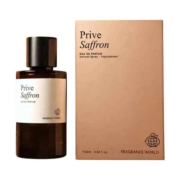 Prive Saffron - Fragrance World - Eau de Parfum 60 ML - Safran Secretly