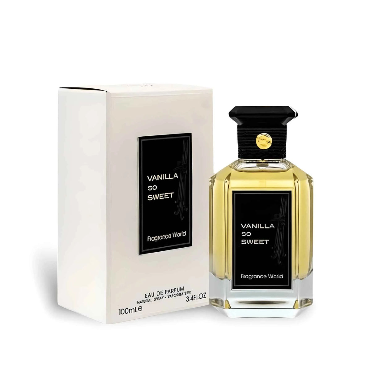 Vanilla so Sweet - By Fragrance World - 100 ML - Eau de Parfum - Double Vanille