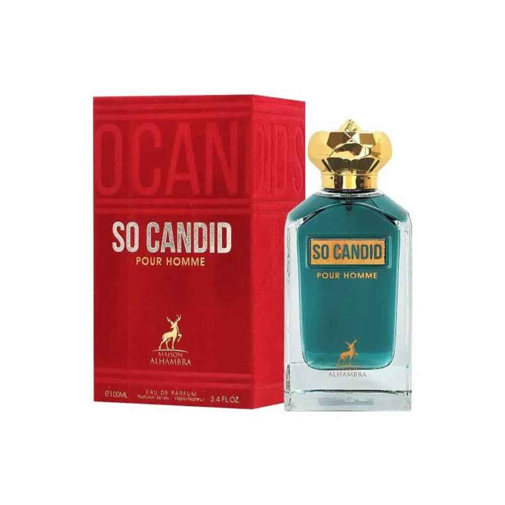 So candid Homme - Fragrance World 100 ML - Eau de Parfum - Scandal Pour H