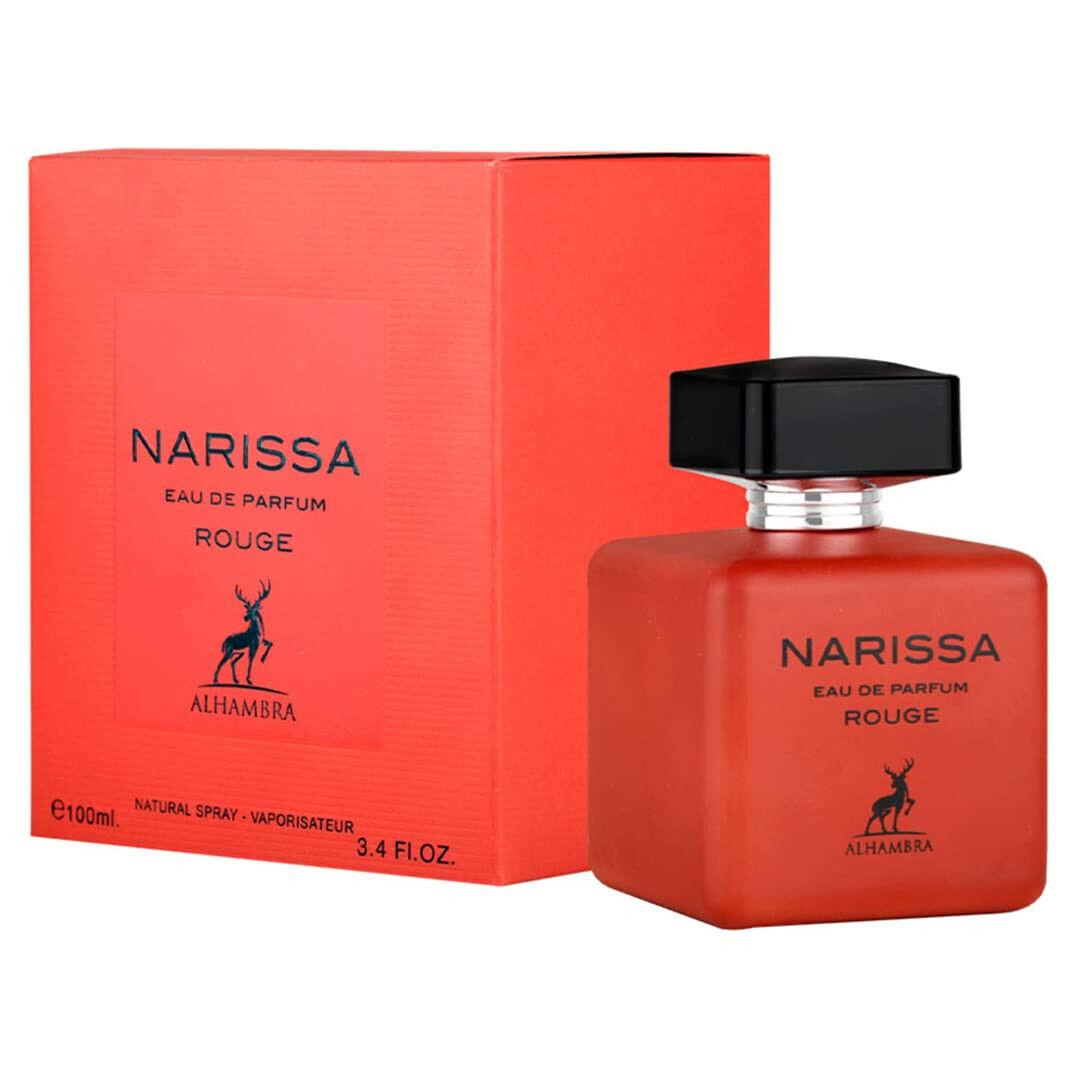 Narissa Rouge - Maison Alhambra - 100 ML - Eau de Parfum - Inspired by Narciso Rodriguezs Rouge