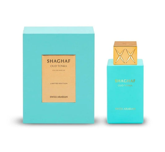 Shaghaf oud Tonka - Swiss Arabian - 75ML - Limited Edition - Eau de Parfum - Inspired by Velvet Tonka BDK