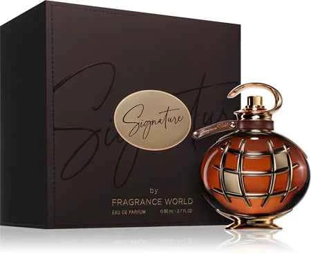 Signature Brown - Fragrance World - 80 ML - Eau de Parfum - Bois Imp