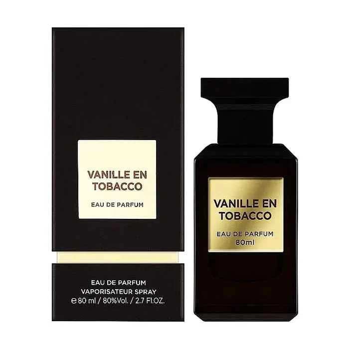 Vanille Tobacco - Fragrance World - Eau De Parfum 80ml -