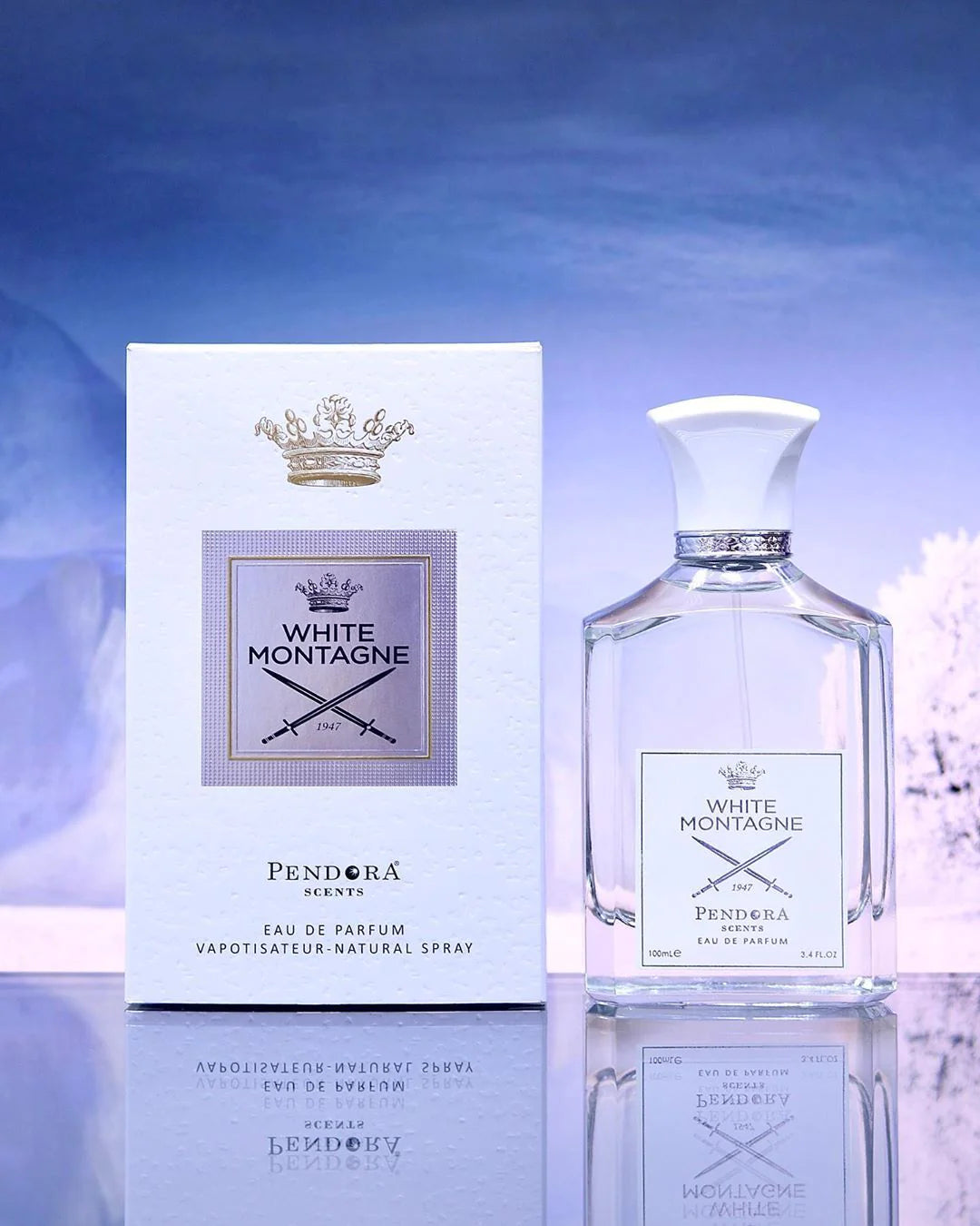 White Montagne - Pendora - 100 ML - Eau de Parfum - Inspired Creex Silver Mountain Water