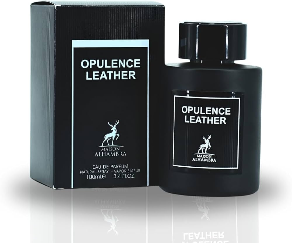 Opulance Leather - Maison Alhambra - 100 ML - Eau de Parfum -  Inspired by Ombre Leather by Tom Fordz