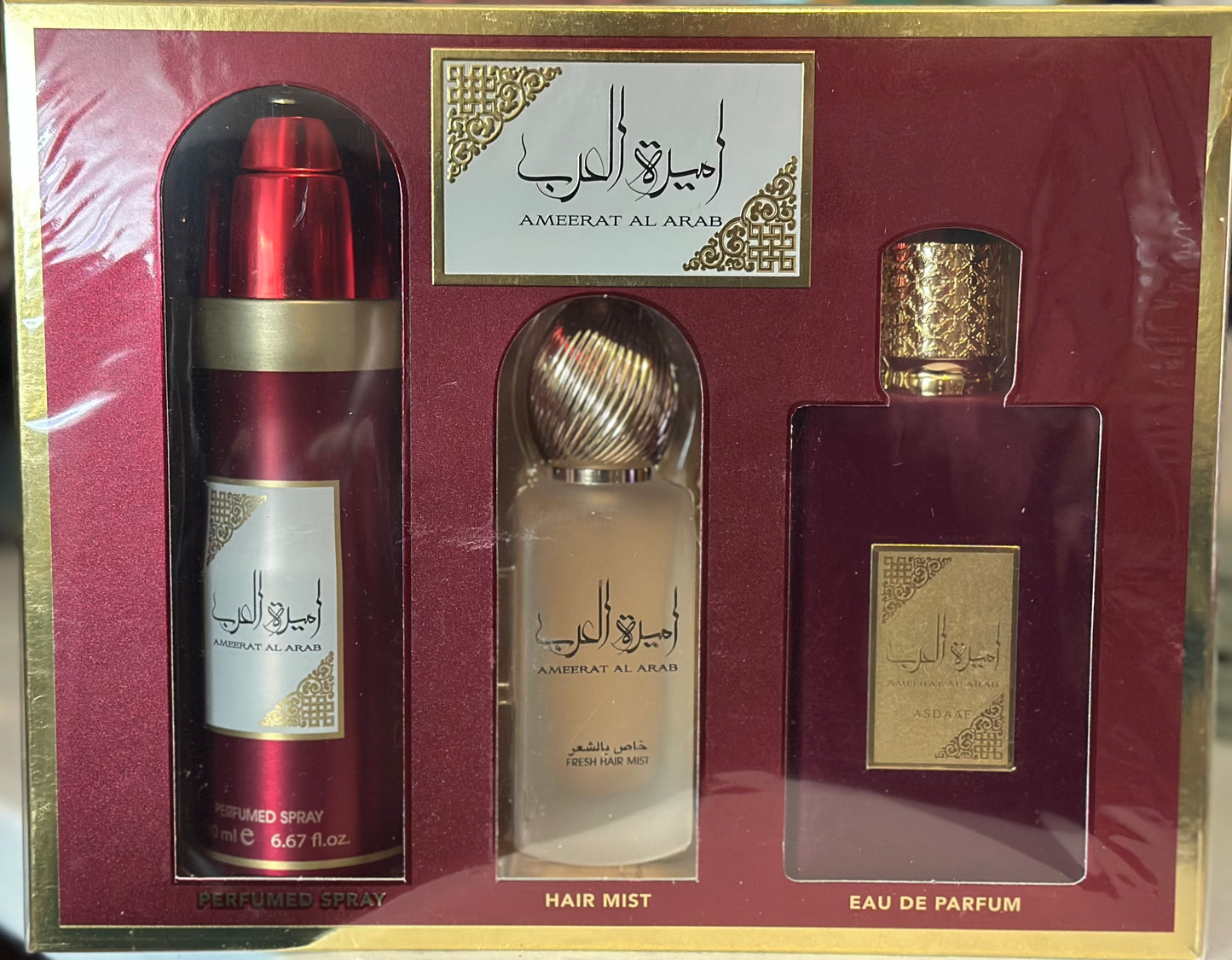 Giftset 3 delig - Ameerat al Arab - Eau de Parfum 100ML