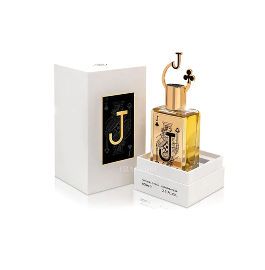 J Jack of Clubs - Fragrance World - 80 ML - Eau de Parfum -  Inspired Bleu Electrique