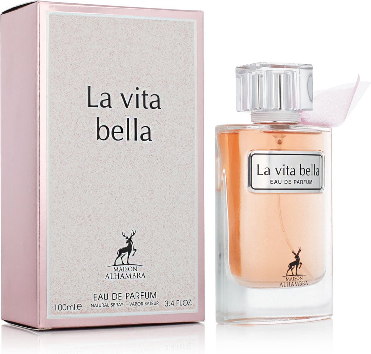 Maison Alhambra La Vita Bella 100 ml - Eau de Parfum - Inspired by Lancomez La vie est Belle