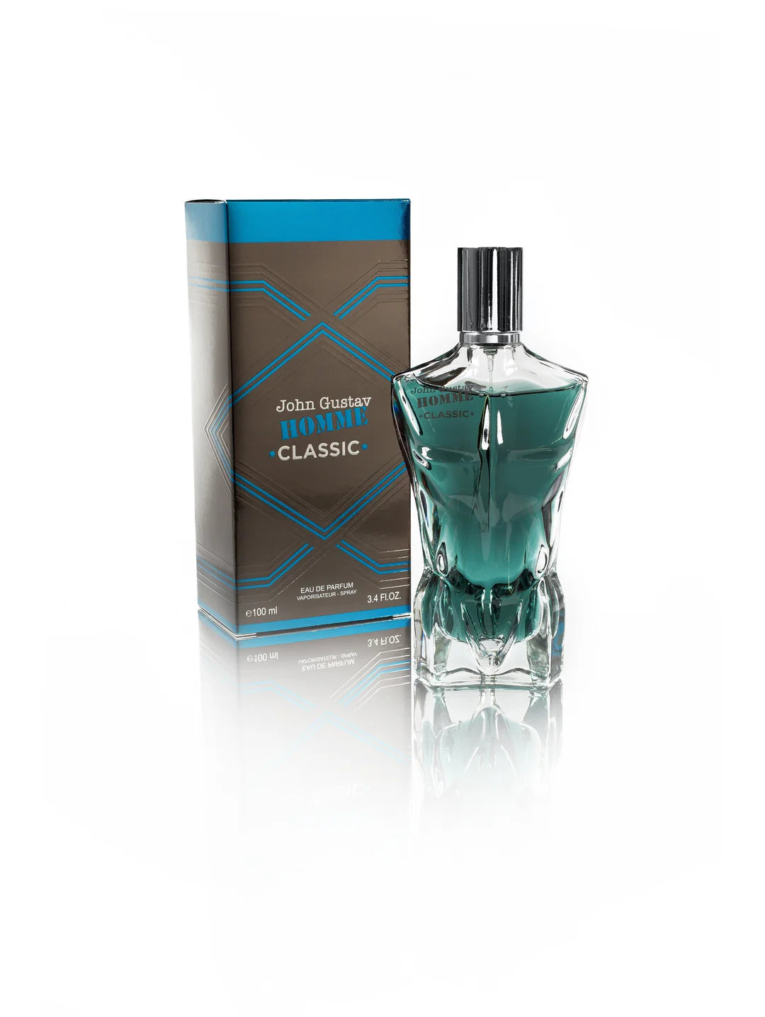 John Gustav classic Homme - By Fragrance World - 100 ML - Eau de Parfum - Inspired by Le Male (Jean Paul Gaultierz) JPG