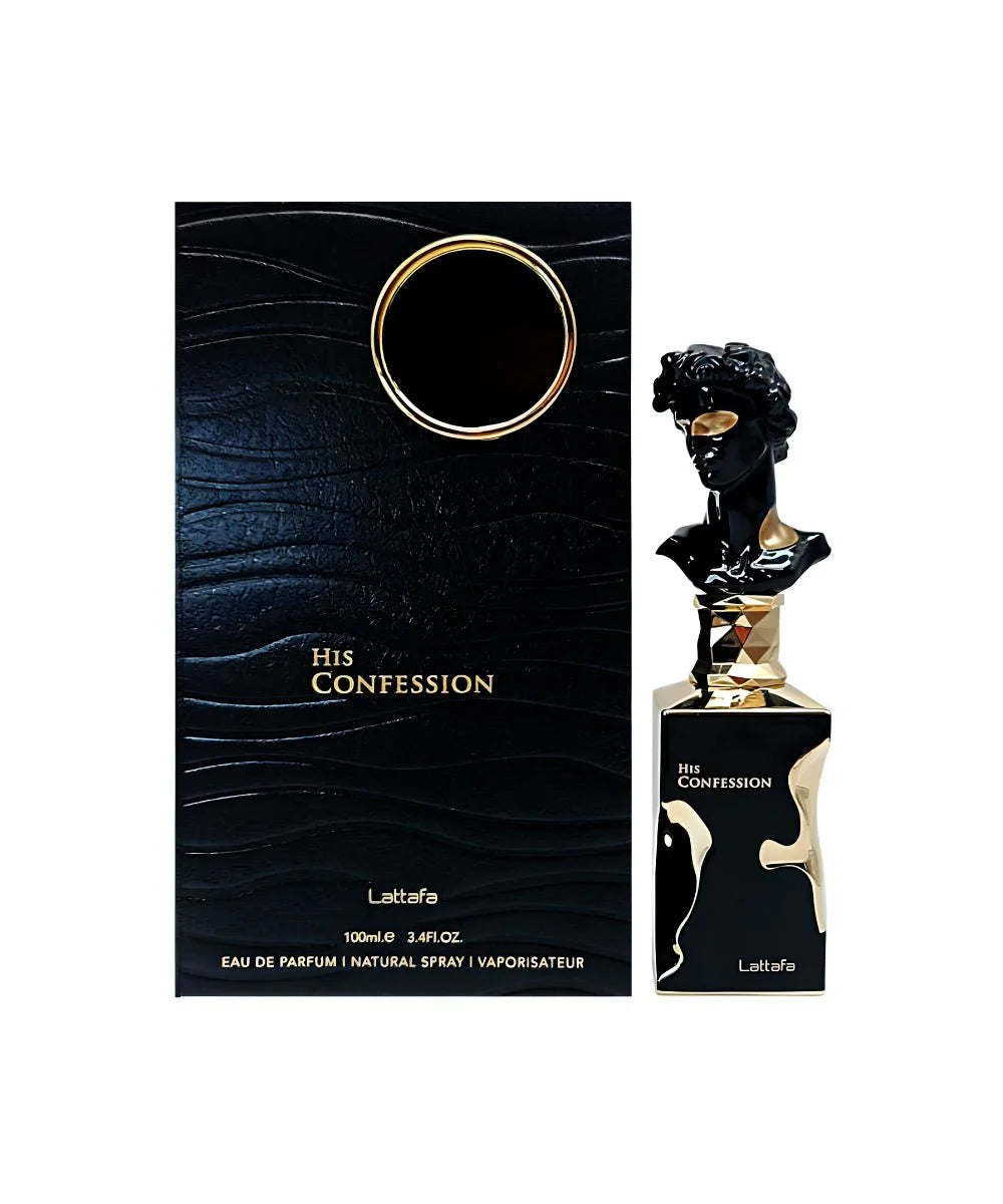 His Confession - Lattafa - Eau de Parfum 100ML - Inspired by Black Tie Celines