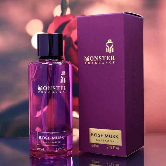 Paris Corner - Rose Musk Monster - 80 ML - Eau de Parfum - Dupe van Roses Musk Montalez