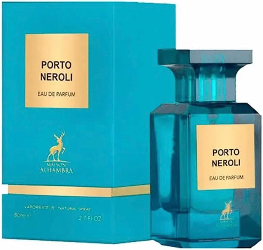 Porto Neroli - Maison Alhambra - 80 ML - Eau de Parfum - Inspired by Neroli Portofino Tom Fordz