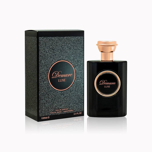 Demure Luxe - Fragrance World - Eau de Parfum - 100 ML - Dupe van Black Opium (YSL)