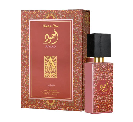 Ajwad Pink - Lattafa - 60 ML - Eau de Parfum - Come close to Oud Maracuja