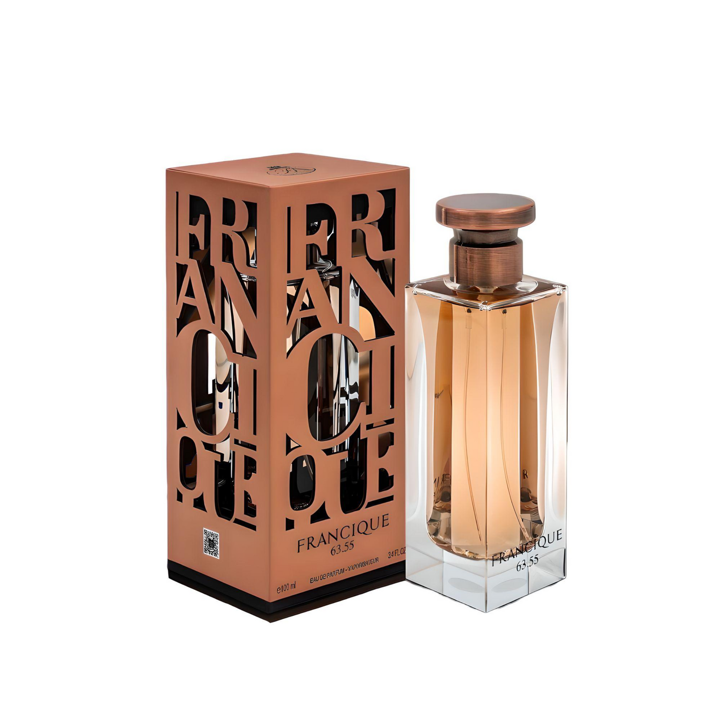 Francique 63.55 - Fragrance World - 100 ML - Eau de Parfum -  Inspired by BDK Gris Charnelz