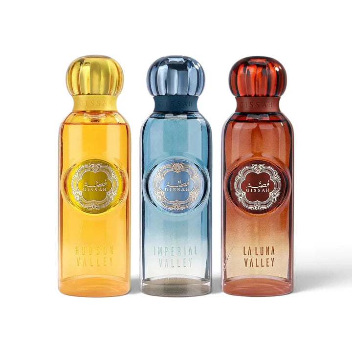 Gissah Valley’s Set 3x575 ml | Unisex Eau de Parfum