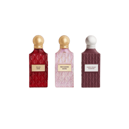 Ibraq Diamond Collection Paars - Ibrahim al Qurashi - Collection Set 3 x 75 ML Eau de Parfum (kopie)
