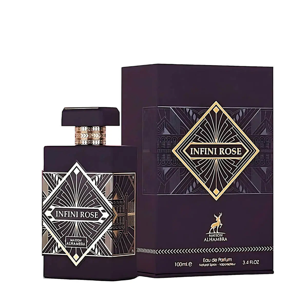 Infini Rose - Maison Alhambra - 100 ML - Eau de Parfum -  Inspired by Initioz Atomic Rose