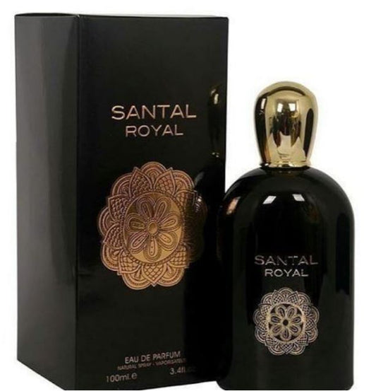 Santal Royal - Fragrance World - 100 ML - Eau de Parfum -  Inspired by Santal Royal by Guerlainz