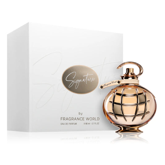 Signature White - Fragrance World - 80 ML - Eau de Parfum - Inspired by Amouage Guidance