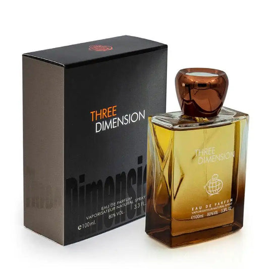 Three dimension Pour Homme - Fragrance World - 100 ML - Eau de Parfum -  Inspired by Terre d' Hermesz