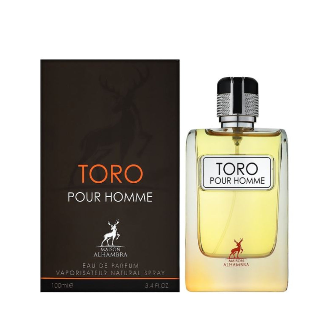 Toro Pour Homme - Maison Alhambra - 100 ML - Eau de Parfum -  Inspired by Terre d' Hermesz