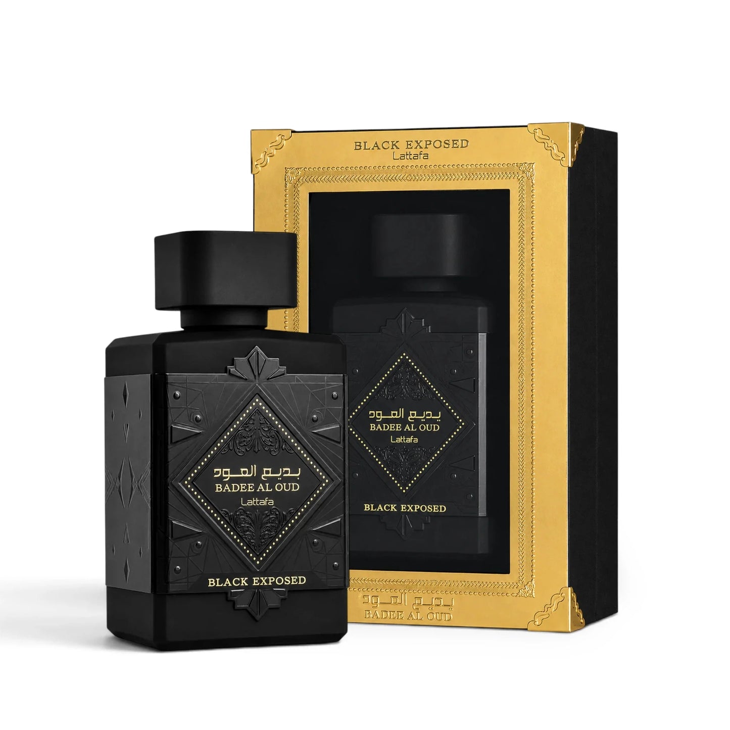 Lattafa Bade’e Al Oud Black Exposed Eau de Parfum 100 ml unisex parfum