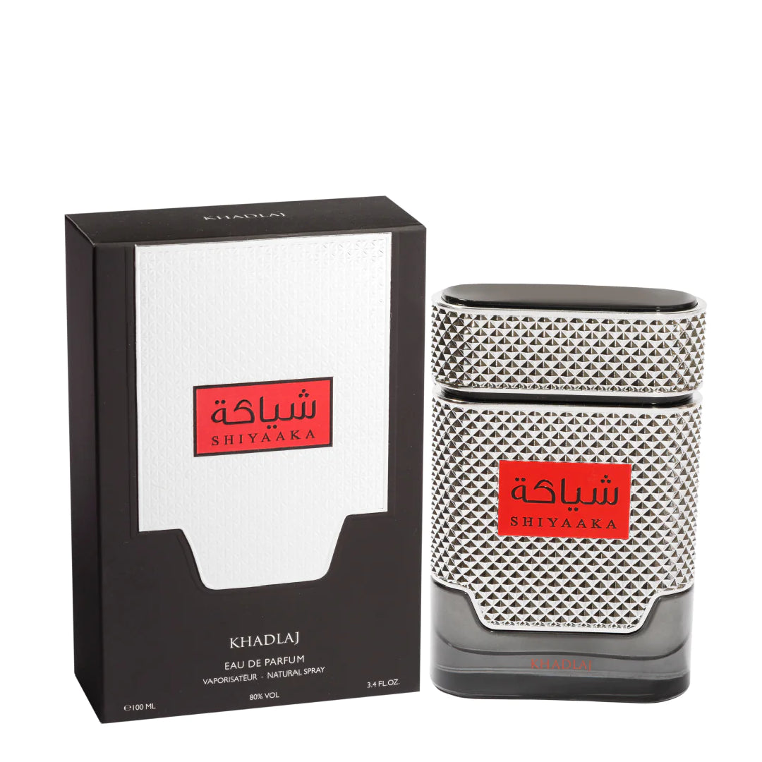 Shiyaaka Silver by  Khadlaj - 100 ML - Eau de Parfum - Dupe Amouagez Interlude