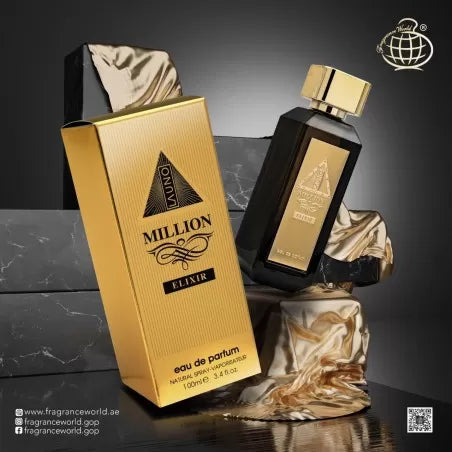La Uno Elixir - Fragrance World - 100 ML - Eau de Parfum - Inspired by 1 Million Elixir by Paco Rabannez