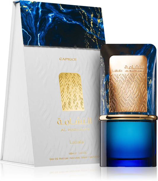 Caprice Al Nashama - Lattafa - Eau de Parfum 100ML - Inspired by YSL La Nuit de L'Homme Bleu Électrique