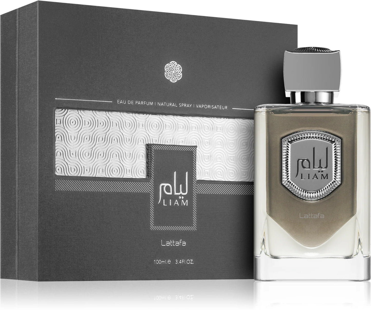 Liam Silver - Lattafa - 100 ML - Eau de Parfum - BDK Gris Charnelz  Dupe