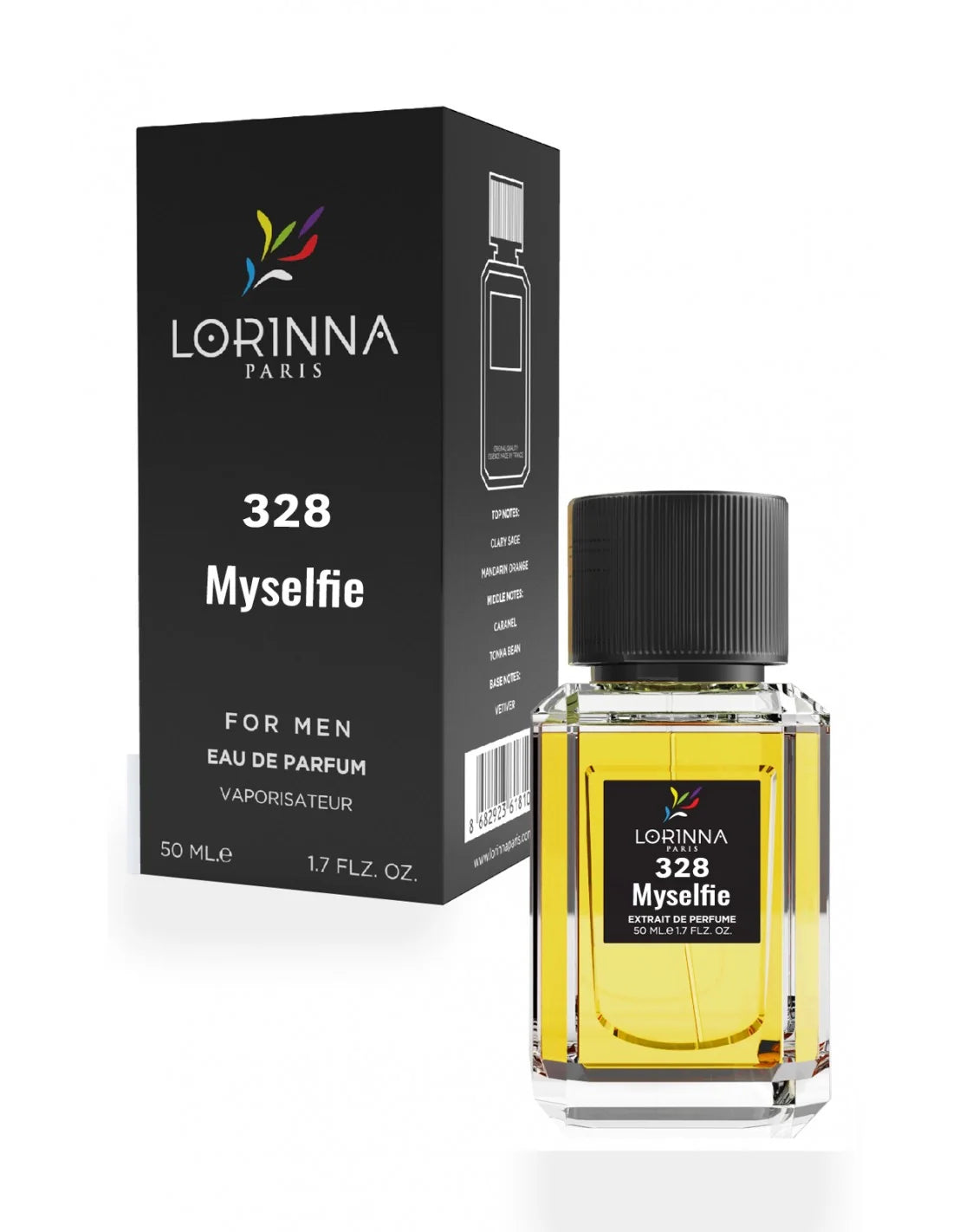 Lorinna Paris - Myselfie - 50 ML - Extrait de Parfum - Inspired by YSLz Myslf