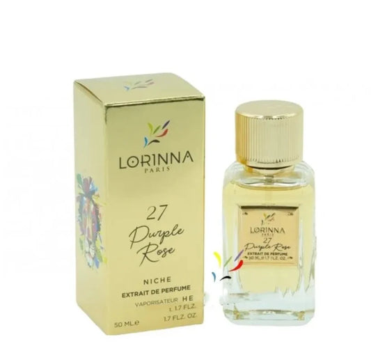 Lorinna Paris - 27 Purple Rose - 50 ML - Extrait de Parfum - Inspired by Erba Pura Xjerjoffz