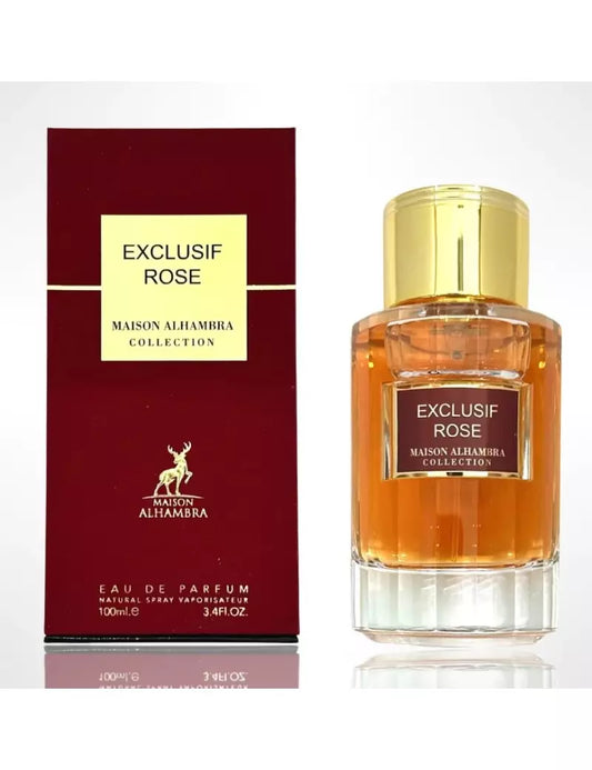 Exclusif Rose - Maison Alhambra - 100 ML - Eau de Parfum -  Inspired by Burning Rose by Caroline Herreras (kopie)