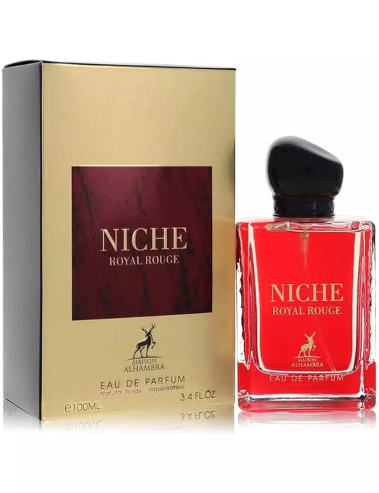 Niche Royal Rouge - 100 ml - Eau de Parfum - Inspired by Armani Prive Rouge Malachite Giorgio Armaniz
