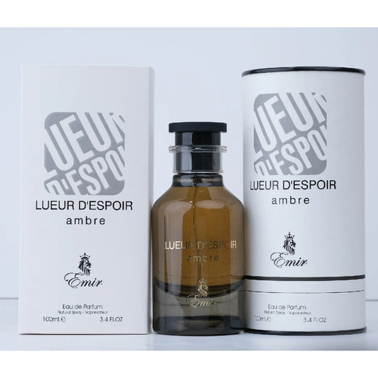 Lueur D’espoir Ambre - Emir- 100 ML - Eau de Parfum - Ombre Nomade Dupe