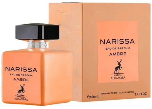 Narissa Ambre - Maison Alhambra - Eau de Parfum - 100 ML - Dupe Narcisoz Eau de Parfum Ambrée Narcisoz Rodriguez