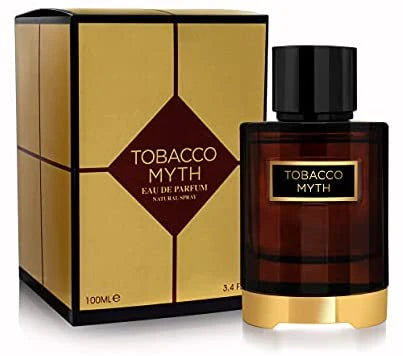Tobacco Myth - Fragrance World - 100 ML - Eau de Parfum -  Inspired by Mystery Tobacco Carolina Herreraz