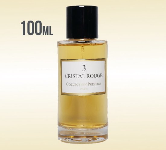 N°3 Cristal Rouge Collection Prestige - Inspired by Baccarat Rouge 540 Dupe - 100 ML