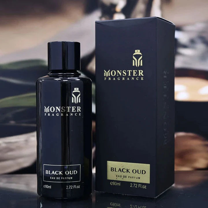 Paris Corner - Black Oud Monster - 80 ML - Eau de Parfum - Dupe van Black Aoud Montalez